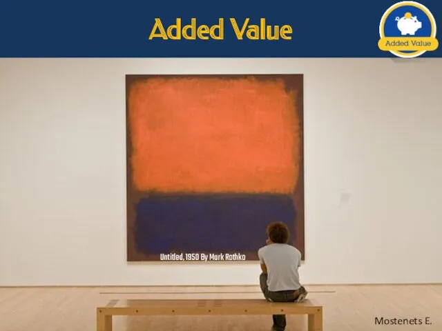 Added Value Untitled, 1950 By Mark Rothko Mostenets E.