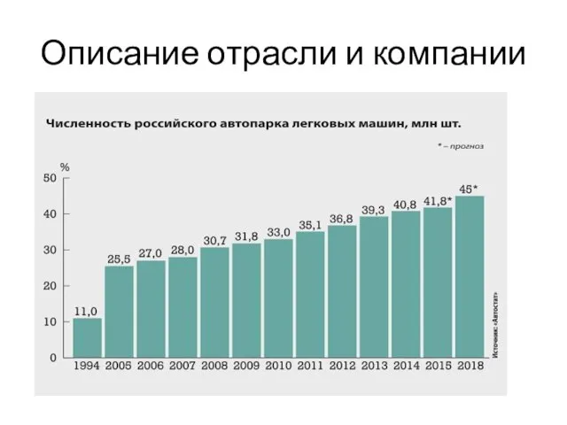 Описание отрасли и компании