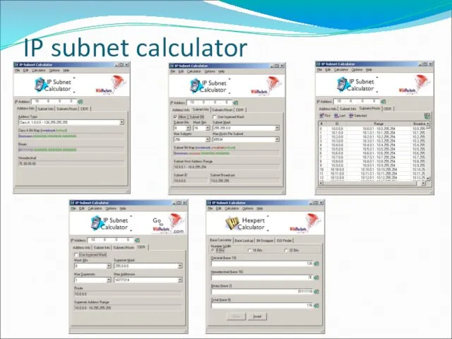 IP subnet calculator