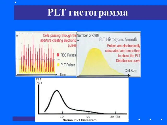 PLT гистограмма