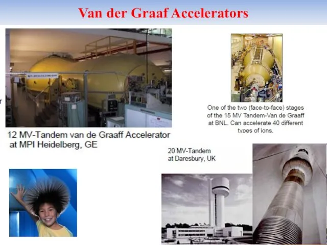 Van der Graaf Accelerators