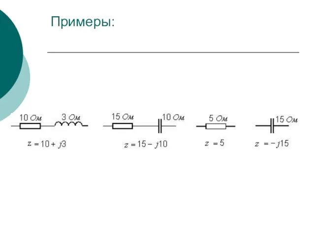 Примеры: