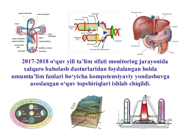 2017-2018 o‘quv yili ta’lim sifati monitoring jarayonida xalqaro baholash dasturlaridan