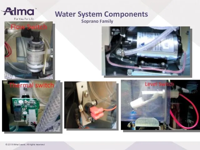 Soprano Family Water System Components