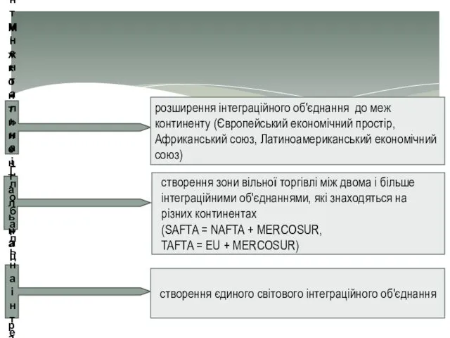 Континентальна інтеграція розширення інтеграційного об'єднання до меж континенту (Європейський економічний