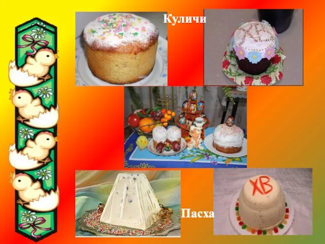 Куличи Пасха