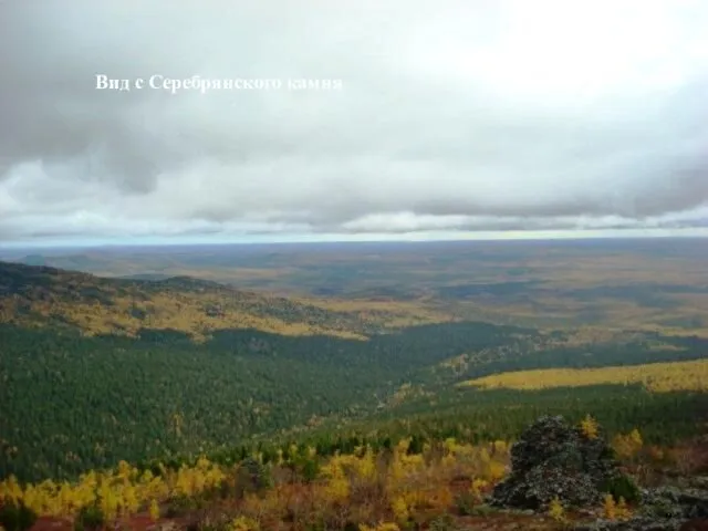 Вид с Серебрянского камня