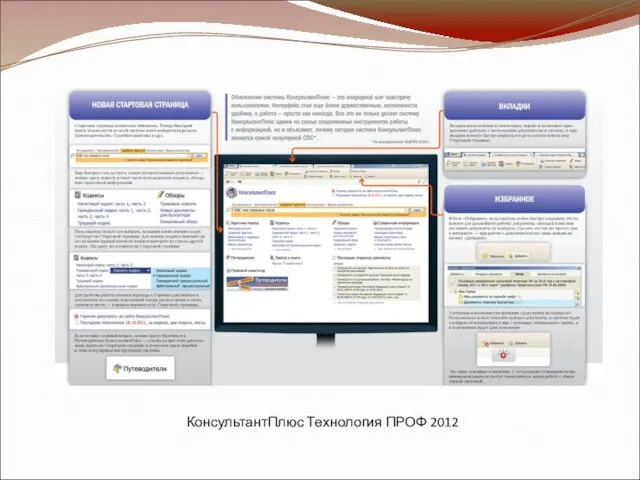 КонсультантПлюс Технология ПРОФ 2012