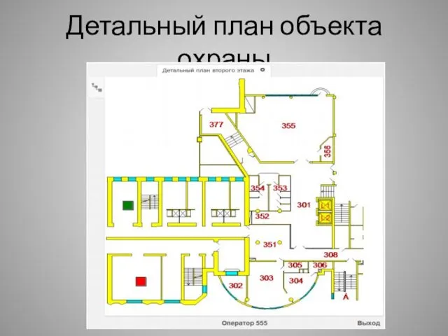 Детальный план объекта охраны