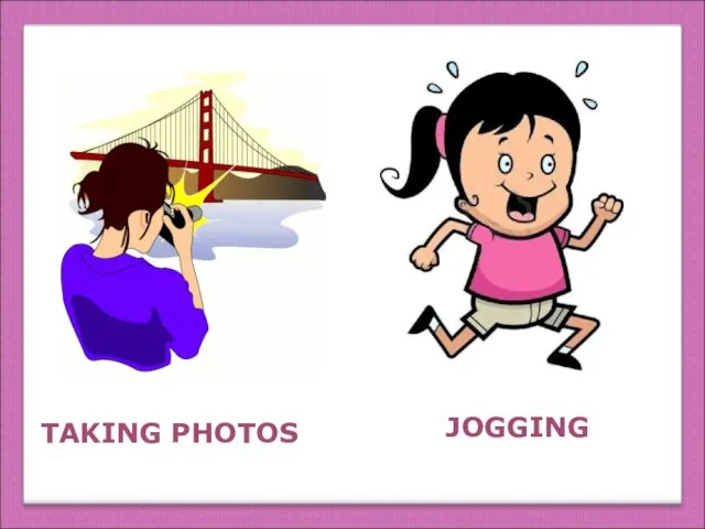 TAKING PHOTOS JOGGING