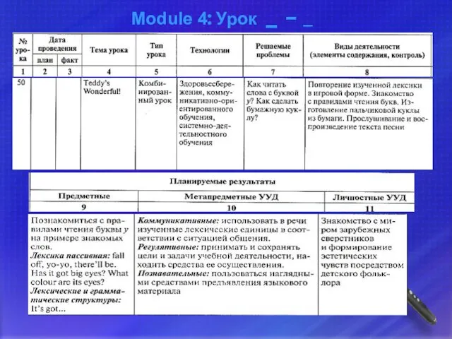 Module 4: Урок _ – _