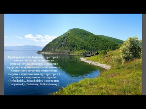 Крайбрежието на Байкал е територия с висока степен на запазване