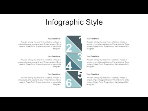 Infographic Style 1 2 3 4 5 6