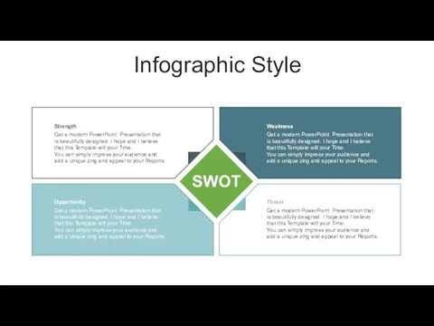 Infographic Style SWOT