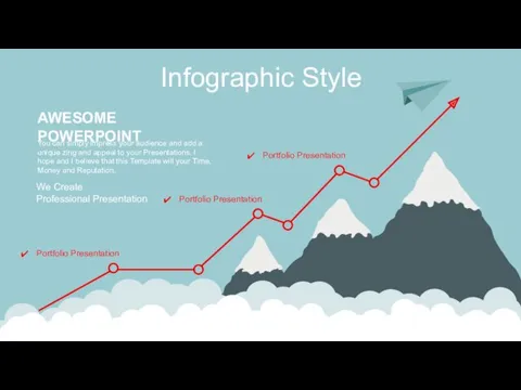 Infographic Style Portfolio Presentation Portfolio Presentation Portfolio Presentation AWESOME POWERPOINT