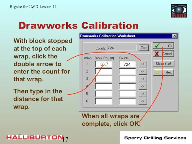 Drawworks Calibration