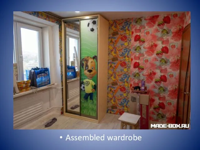 Assembled wardrobe
