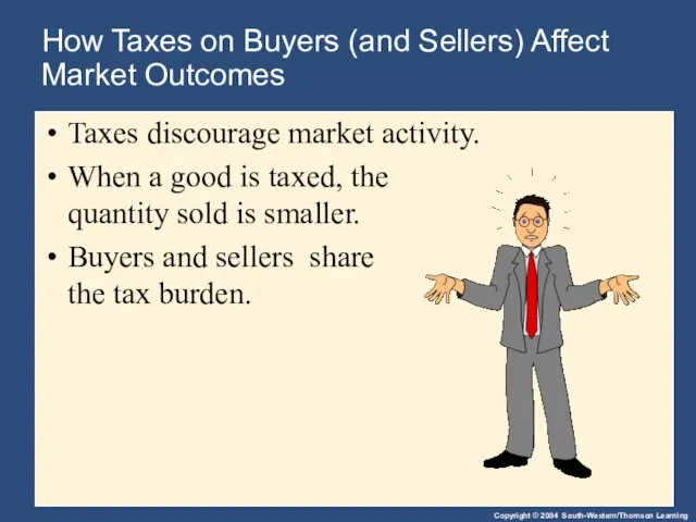 How Taxes on Buyers (and Sellers) Affect Market Outcomes Taxes