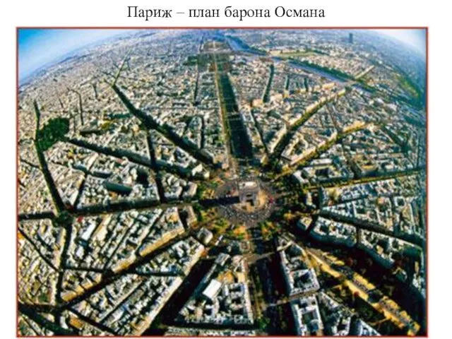 Париж – план барона Османа