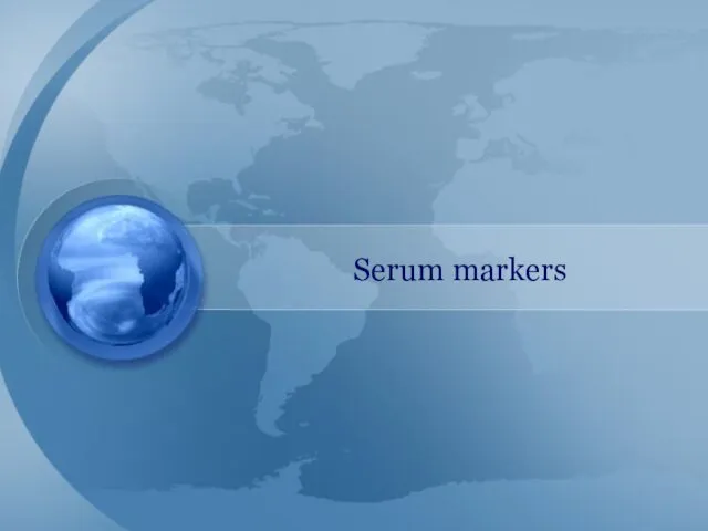 Serum markers