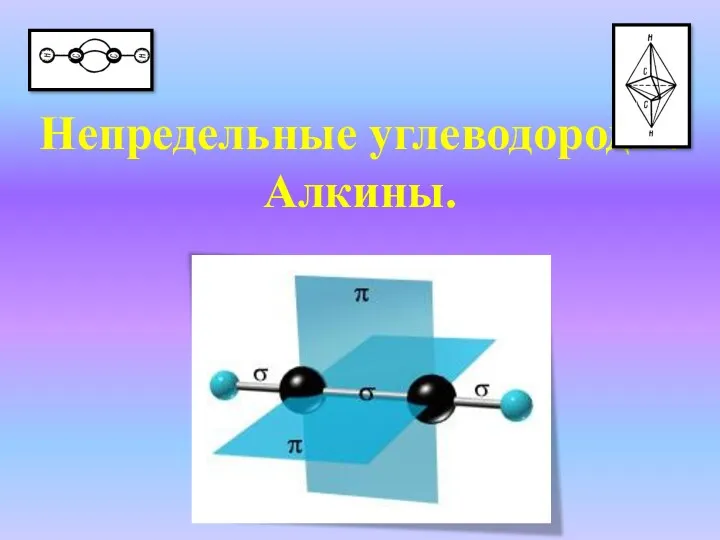 Непредельные углеводороды гибридизация