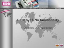 CoDeSys CNC functionality