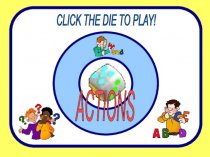 Action words. Game