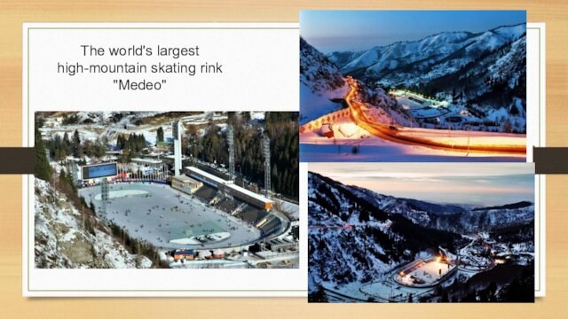 The world's largest high-mountain skating rink 