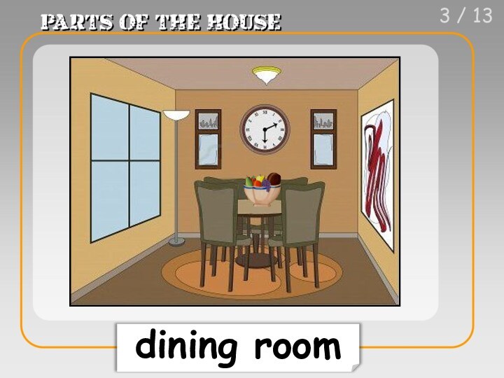 3 / 13 dining room