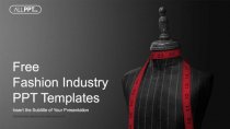 Free Fashion Industry PPT Templates