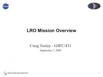 LRO Mission Overview