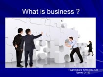 What is business