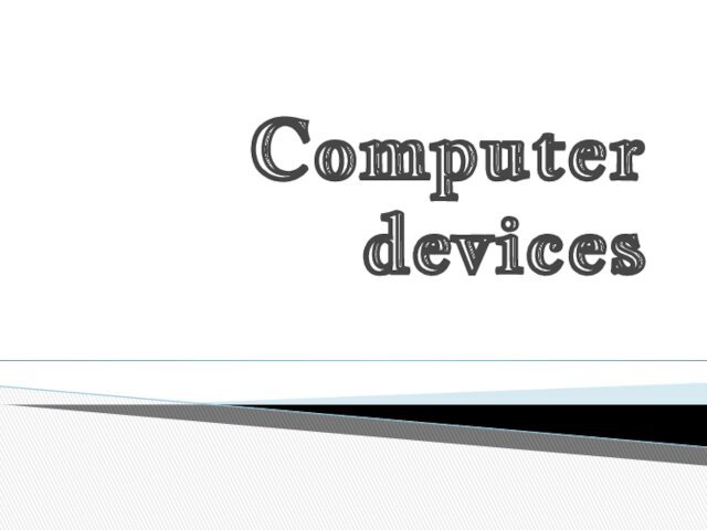 Computer devices