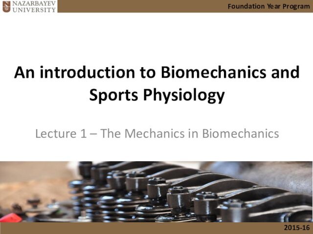 The mechanics in biomechanics