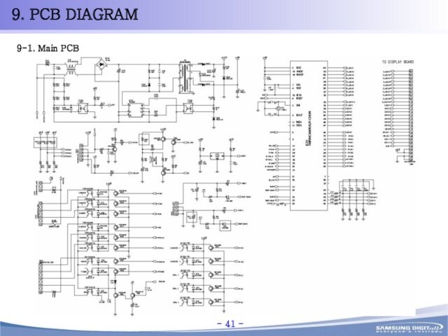9. PCB DIAGRAM9-1. Main PCB