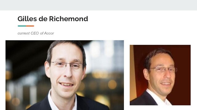 Gilles de Richemondcurrent CEO of Accor