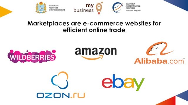 Marketplaces are e-commerce websites for efficient online trade