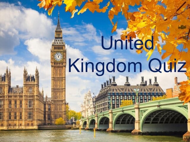United Kingdom Quiz