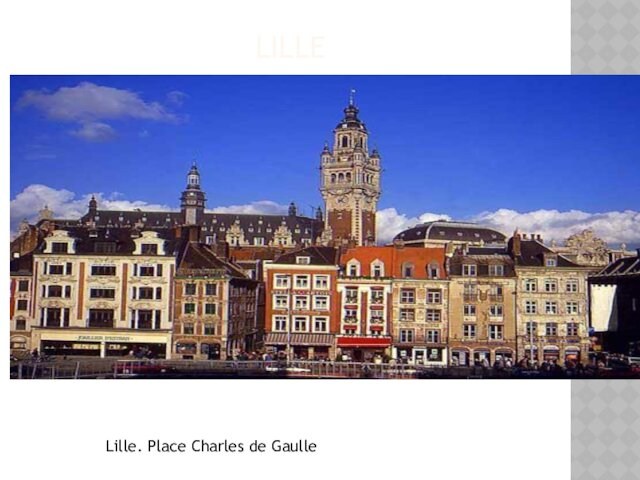 LILLE  Lille. Place Charles de Gaulle