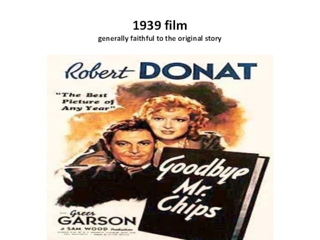 1939 film generally faithful to the original story