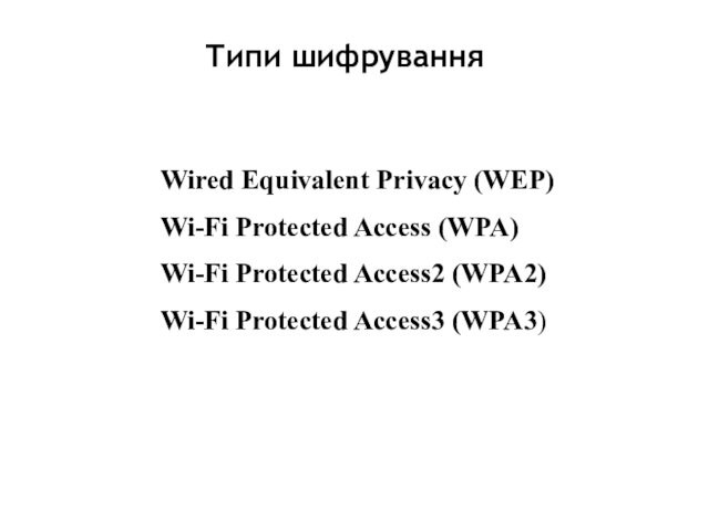 (WPA2)Wi-Fi Protected Access3 (WPA3)