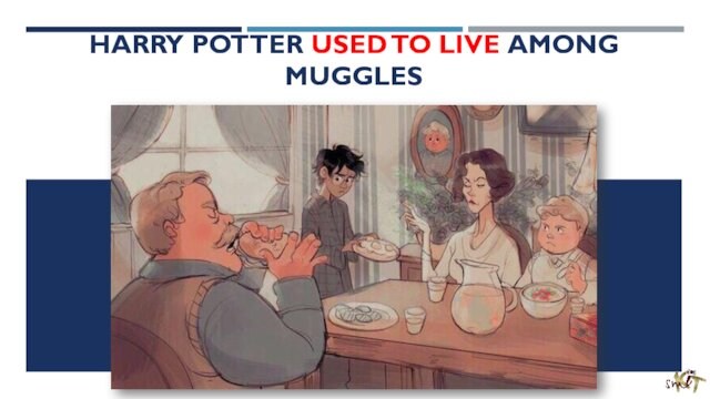 HARRY POTTER USED TO LIVE AMONG MUGGLES