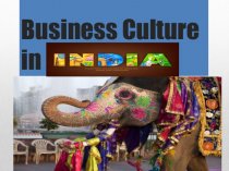 Business culture in India