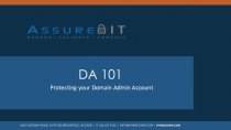 DA 101 Protecting your Domain Admin Account
