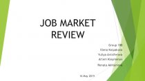 Job market review