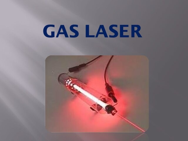 Gas laser