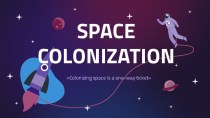 Space Colonization. Colonizing space is a one-way ticket