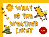 Whats the weather like game fun activities games