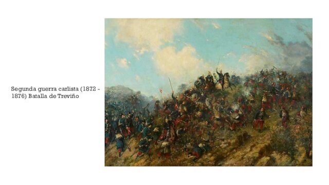 Segunda guerra carlista (1872 - 1876) Batalla de Treviño