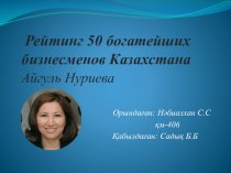 Рейтинг 50 богатейших бизнесменов Казахстана